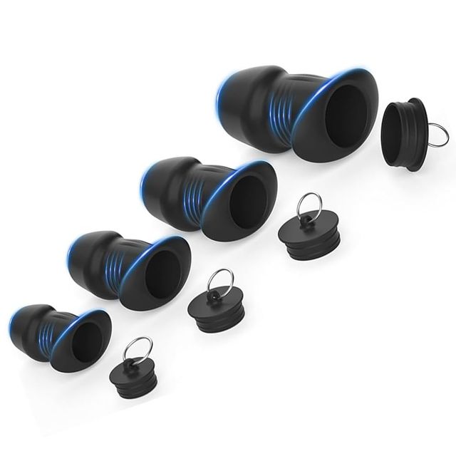 4-Piece Hollow Anal Plug Set Tunnel Dilator Bondage Adult Toys – Set